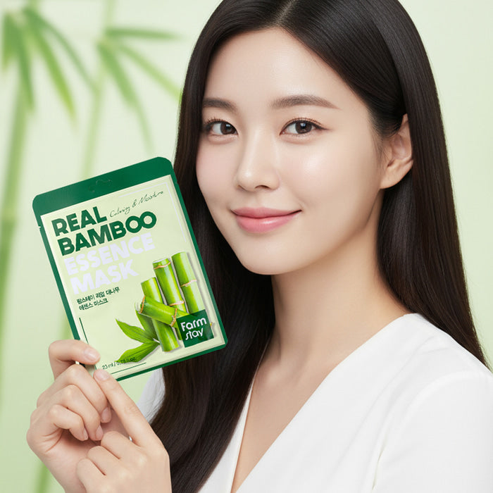 FARMSTAY REAL BAMBOO ESSENCE MASK
