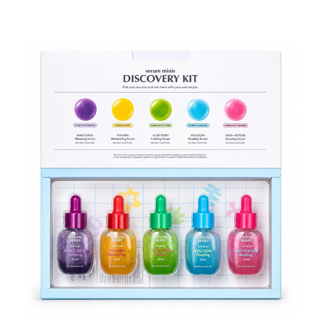 EQQUALBERRY Serum Discovery Kit (5 Mini Serums)