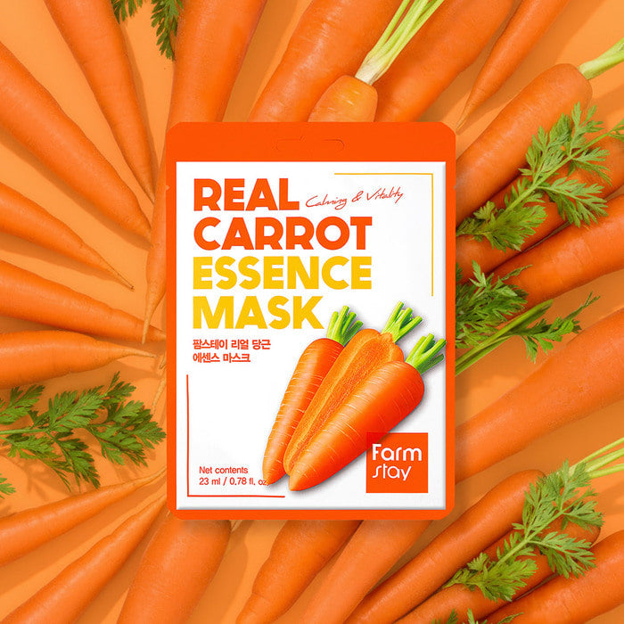 FARMSTAY REAL CARROT ESSENCE MASK
