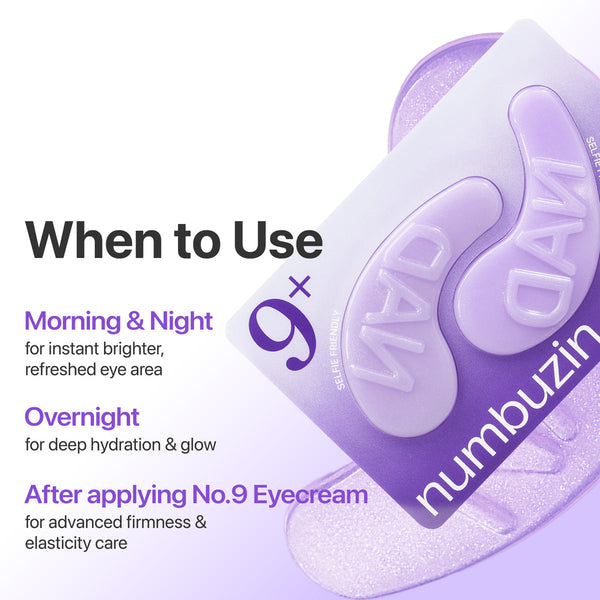 Numbuzin NAD+ collagen under eye patches 2 patches