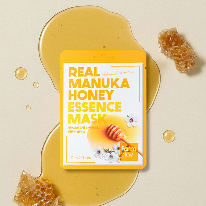 FARMSTAY REAL MANUKA HONEY ESSENCE MASK