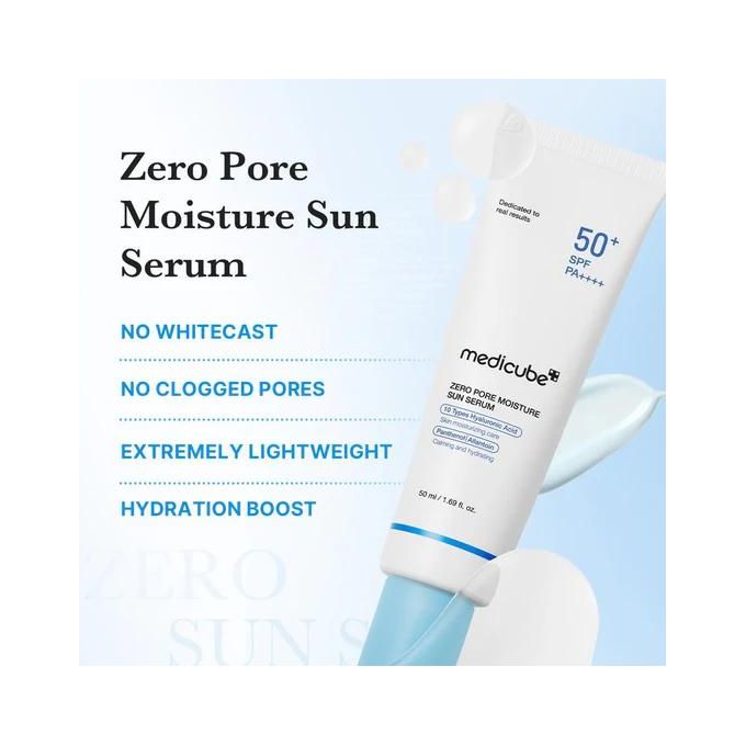 MEDICUBE Zero Pore Hydrating Sun Serum 50ml