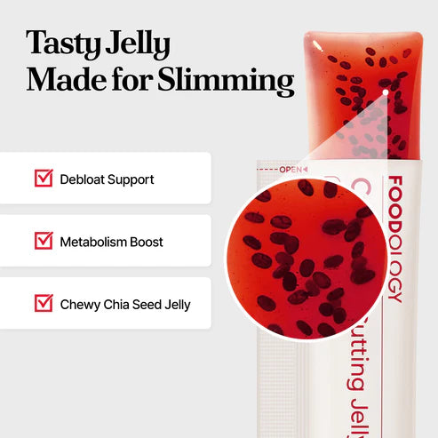 FOODOLOGY Coleology Cutting Jelly 10 sticks