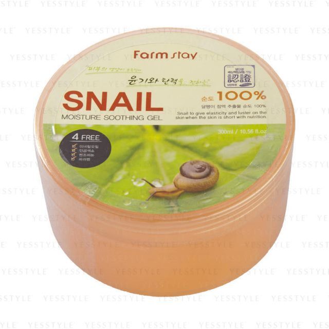 FARMSTAY Moisture Soothing Gel Snail 300ml