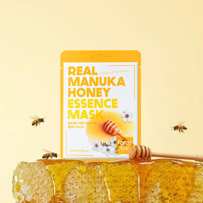 FARMSTAY REAL MANUKA HONEY ESSENCE MASK