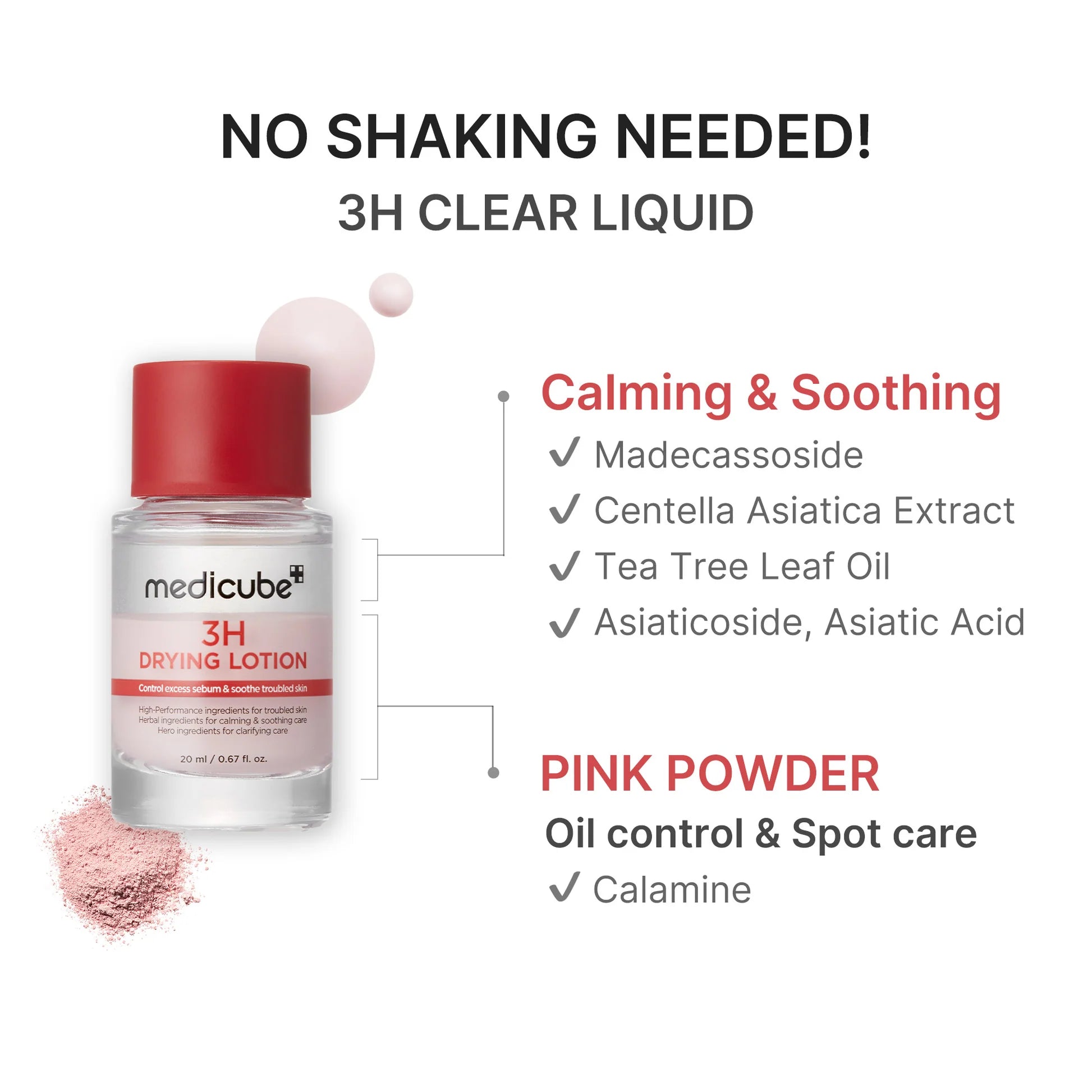 MEDICUBE 3H Drying Lotion 20ml