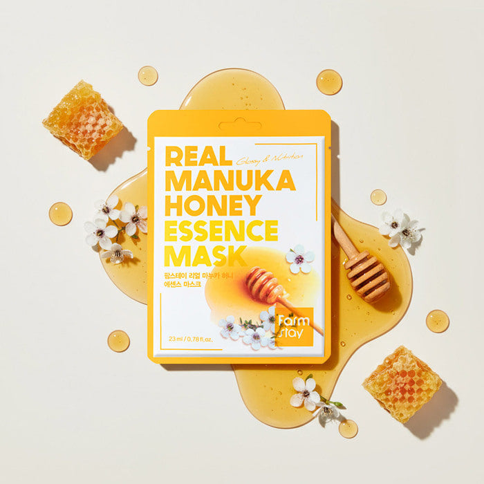 FARMSTAY REAL MANUKA HONEY ESSENCE MASK