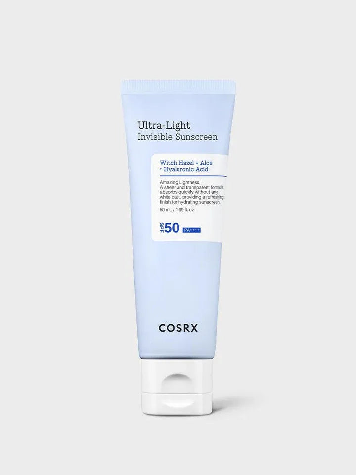 Abc Sunscreen COSRX Ultra Light Invisible Sunscreen SPF 50 PA++++_50mL – koreashop abc
