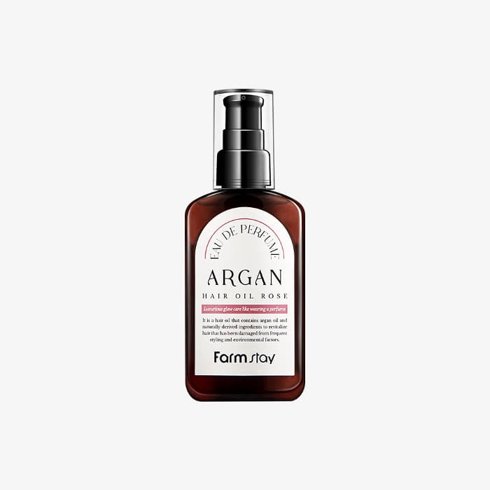 FARMSTAY EAU DE Perfume Argan Hair Oil Rose 100ml