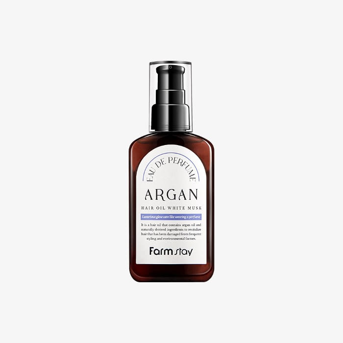 FARMSTAY EAU DE Perfume Argan Hair Oil White Musk 100ml