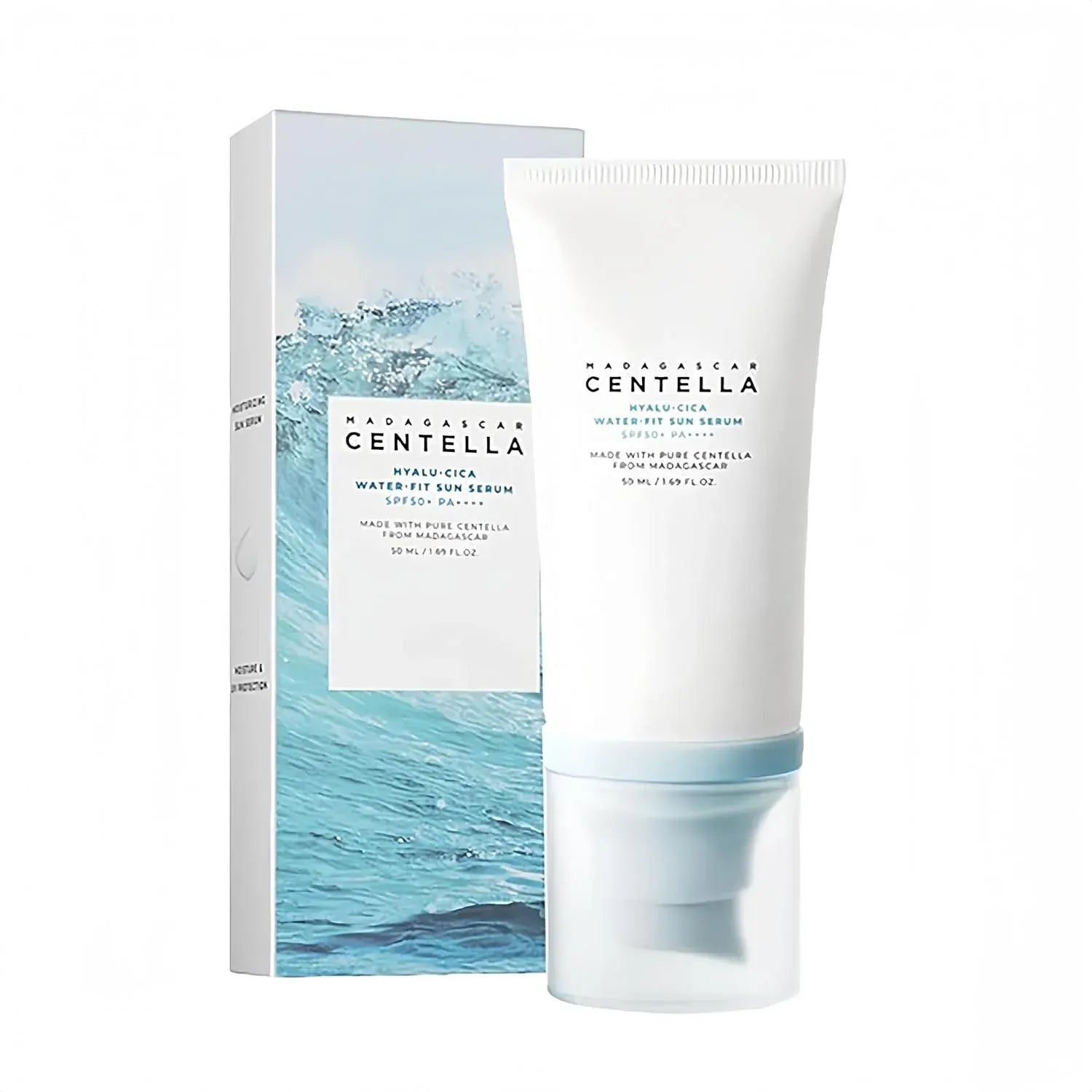 SKIN1004 Madagascar Centella Hyalu Cica Water-Fit Sun Serum SPF50+ PA++++ 50ml