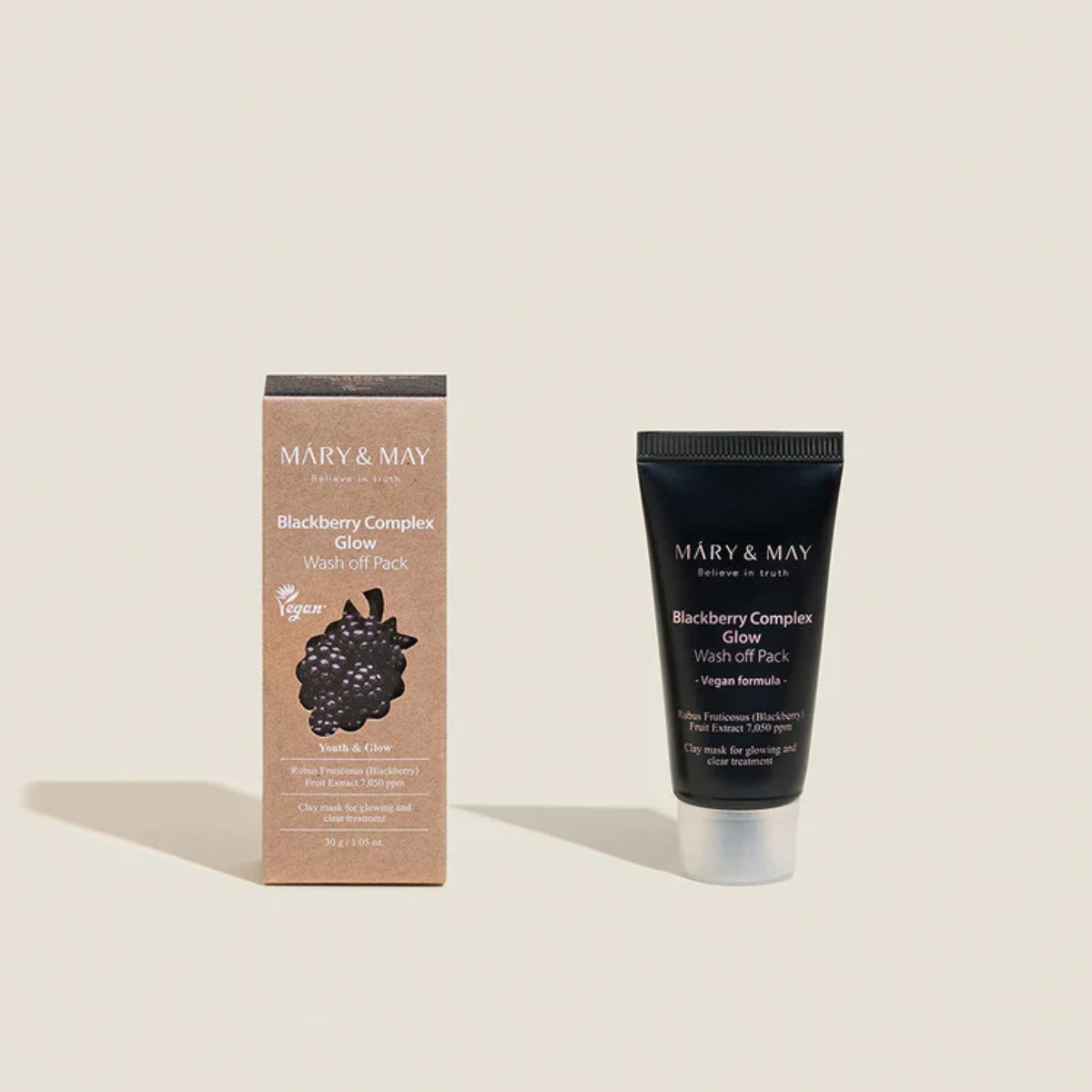 MARY&MAY Blackberry Complex Glow Wash Off Pack 30g
