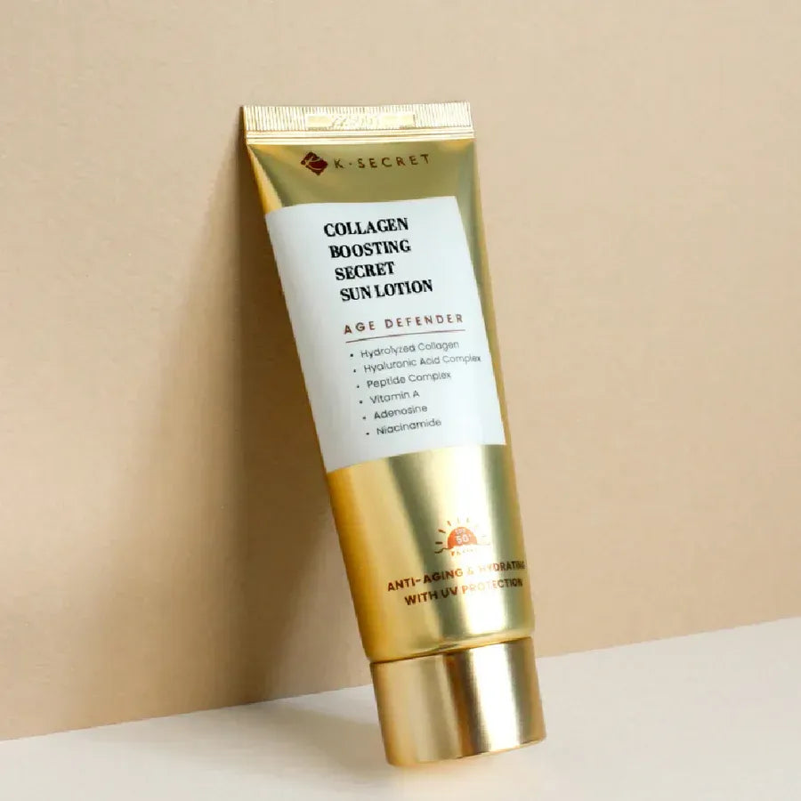 K-SECRET SEOUL 1988 Collagen Boosting Secret Sun Lotion 50ml