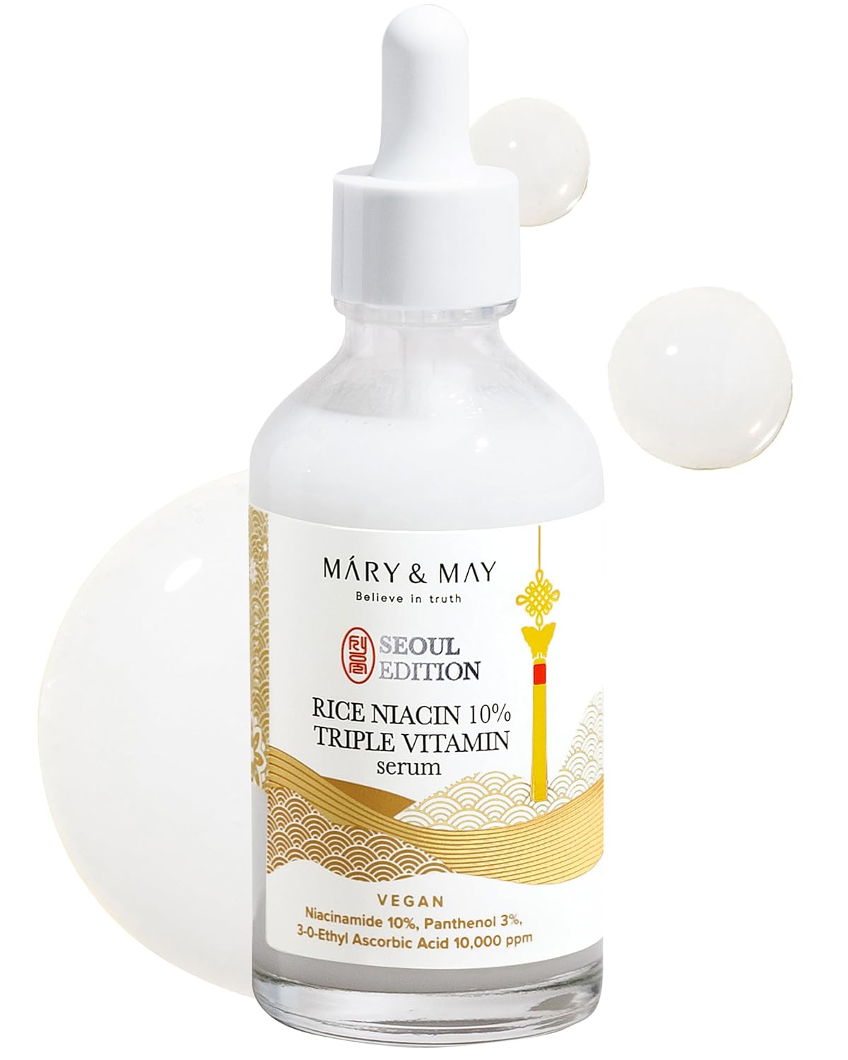 MARY&MAY Rice Niacin 10% Triple Vitamin Serum 80ml