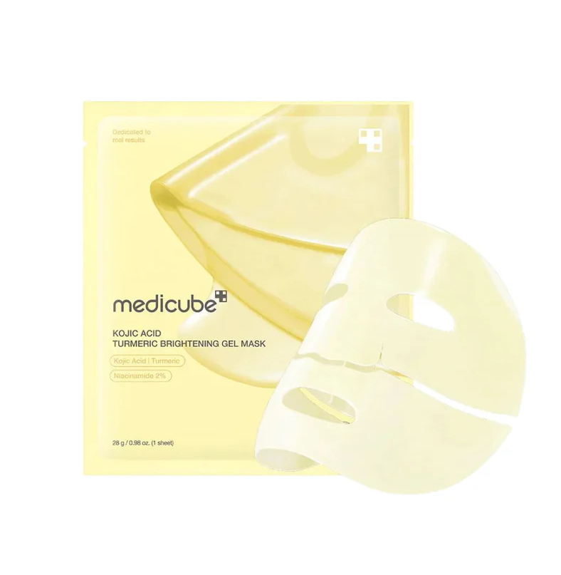 MEDICUBE Kojic Acid Turmeric Brightening Gel Mask (1PC)