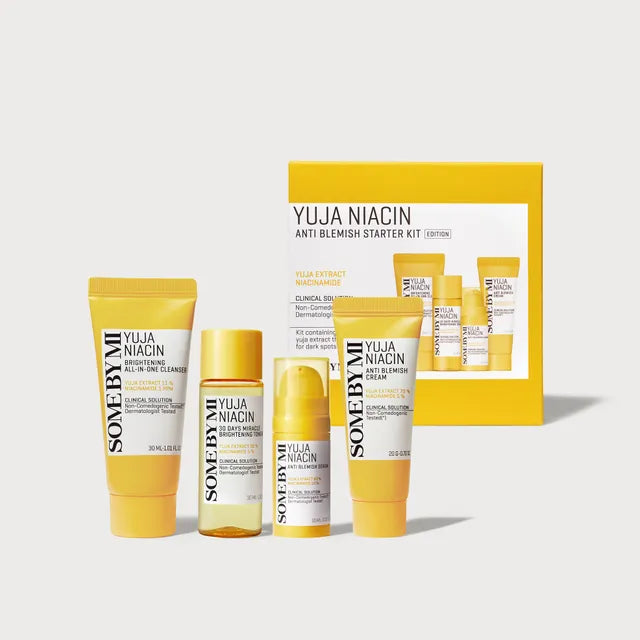 SOMEBYMI Yuja Niacin Anti Blemish Starter Kit