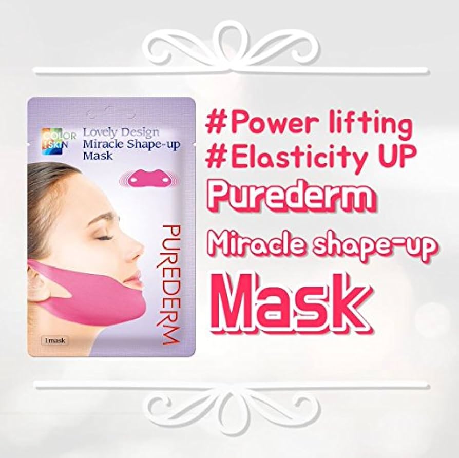 PUREDERM Lovely Design Miracle Shape-up Mask