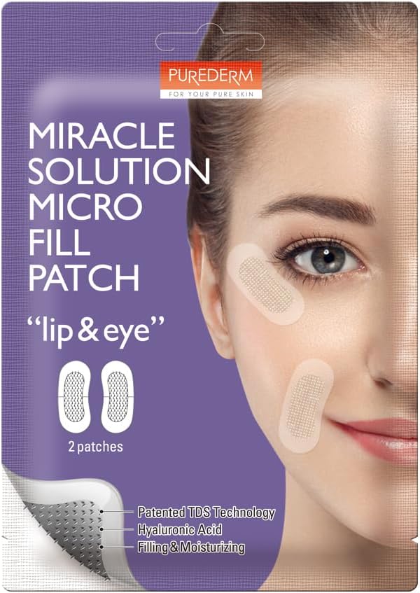 PUREDERM Miracle Solution Micro Fill Patch -lip & Eye