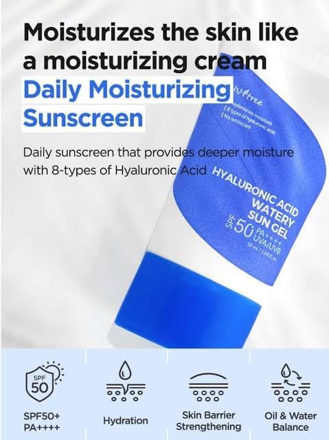 ISNTREE Hyaluronic Acid Watery Sun Gel 10ml