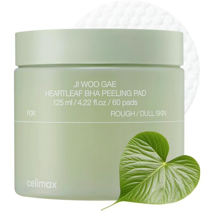CELIMAX Ji Woo Gae Heartleaf BHA Peeling Pad 60 Pads