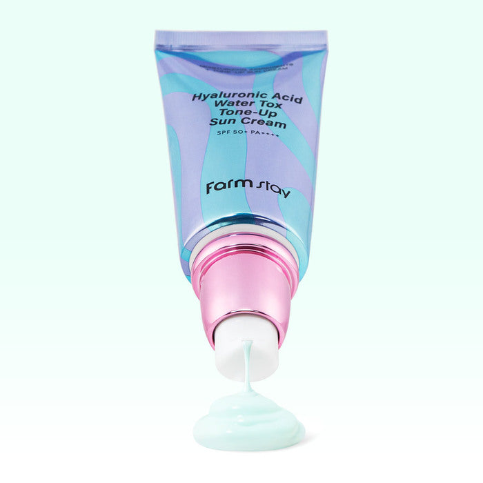 FARMSTAY HYALURONIC ACID WATER TOX TONE-UP SUN CREAM