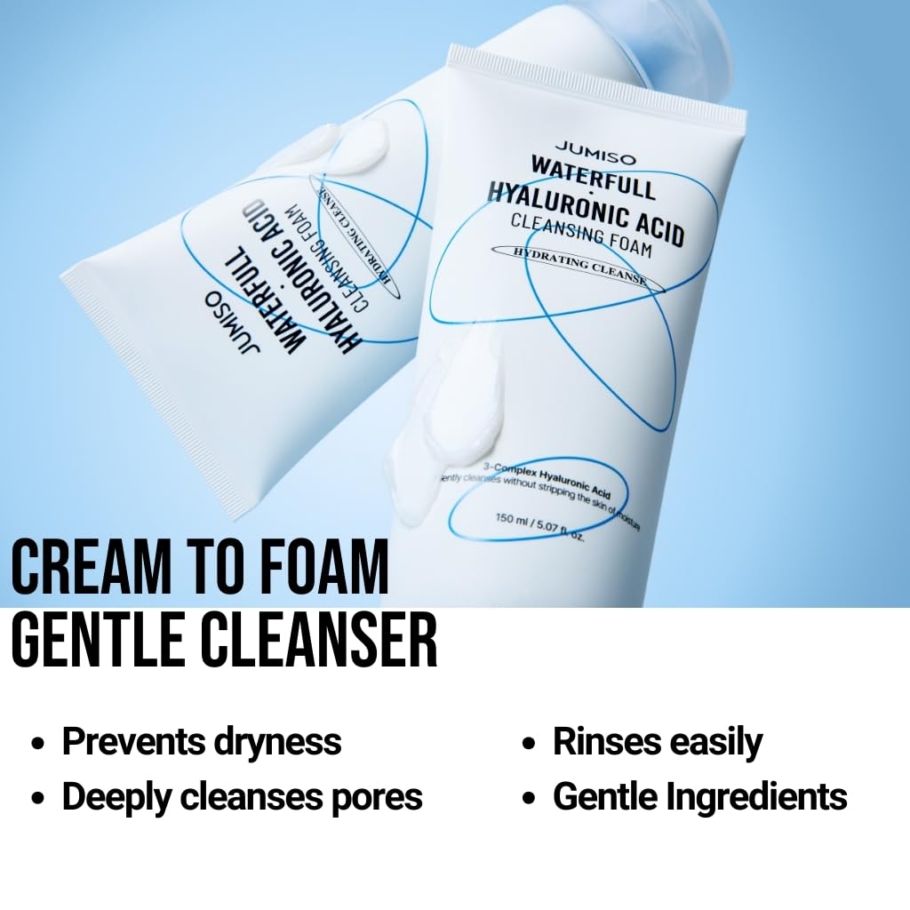 JUMISO Waterfull Hyaluronic Acid Cleansing Foam 150ml