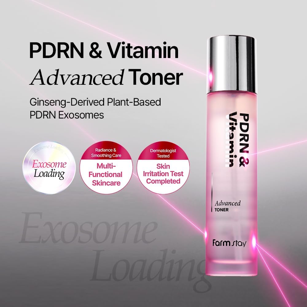 FARMSTAY PDRN & Vitamin Advanced Toner 120ml