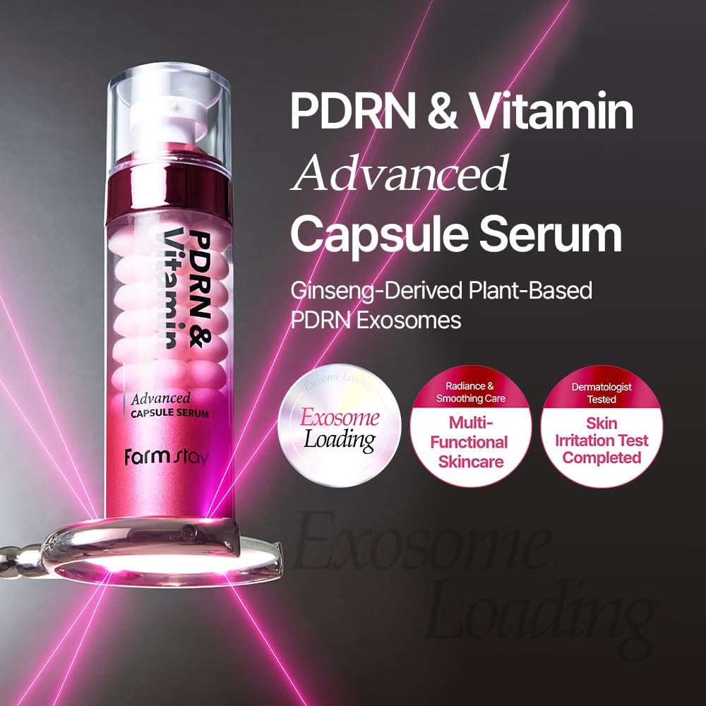 FARMSTAY PDRN & Vitamin Advanced Capsule Serum 50ml