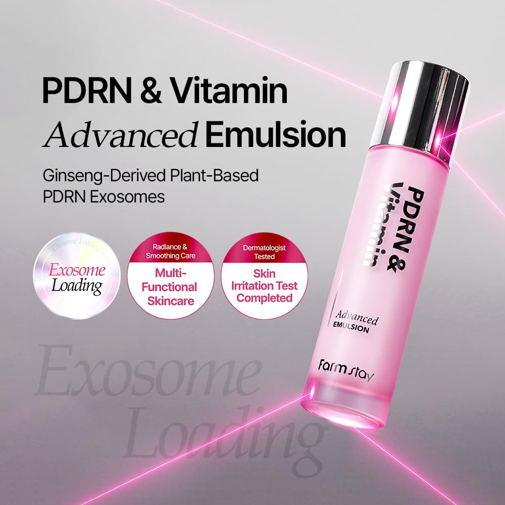 FARMSTAY PDRN & Vitamin Advanced Emulsion 100ml