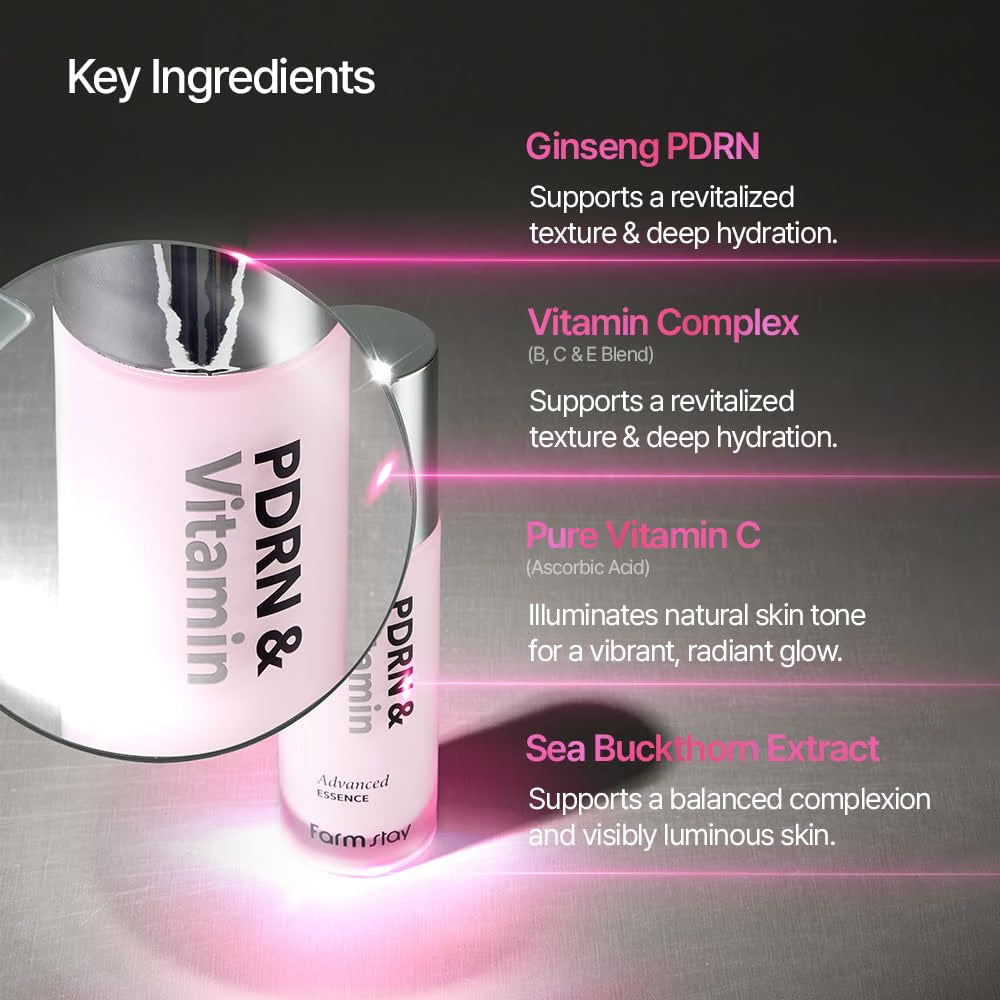 FARMSTAY PDRN & Vitamin Advanced Essence 50ml