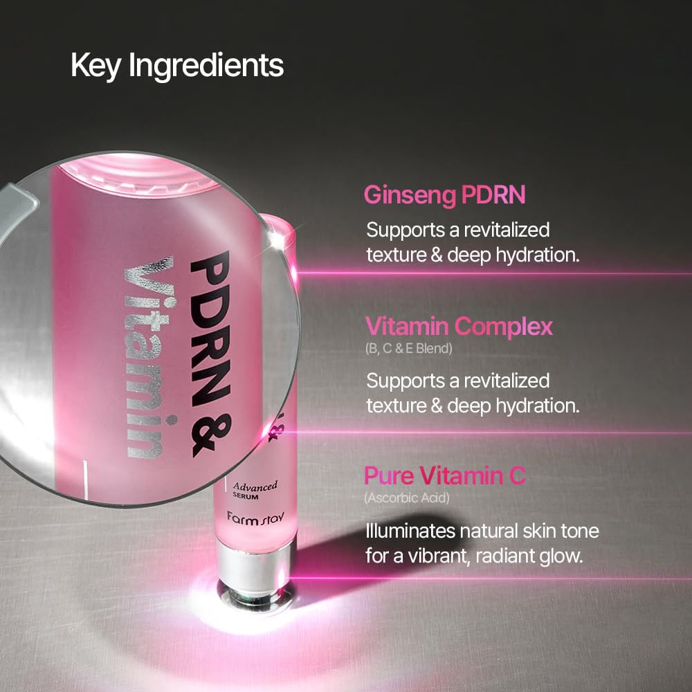 FARMSTAY PDRN & Vitamin Advanced Serum 30ml