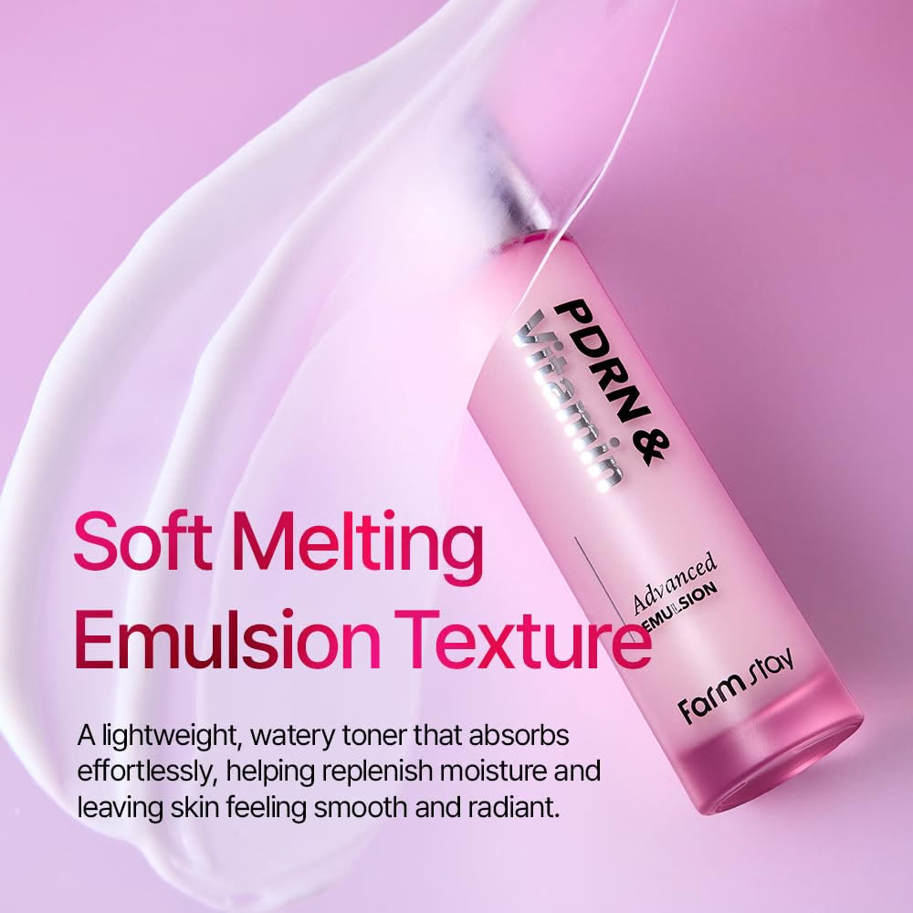 FARMSTAY PDRN & Vitamin Advanced Emulsion 100ml