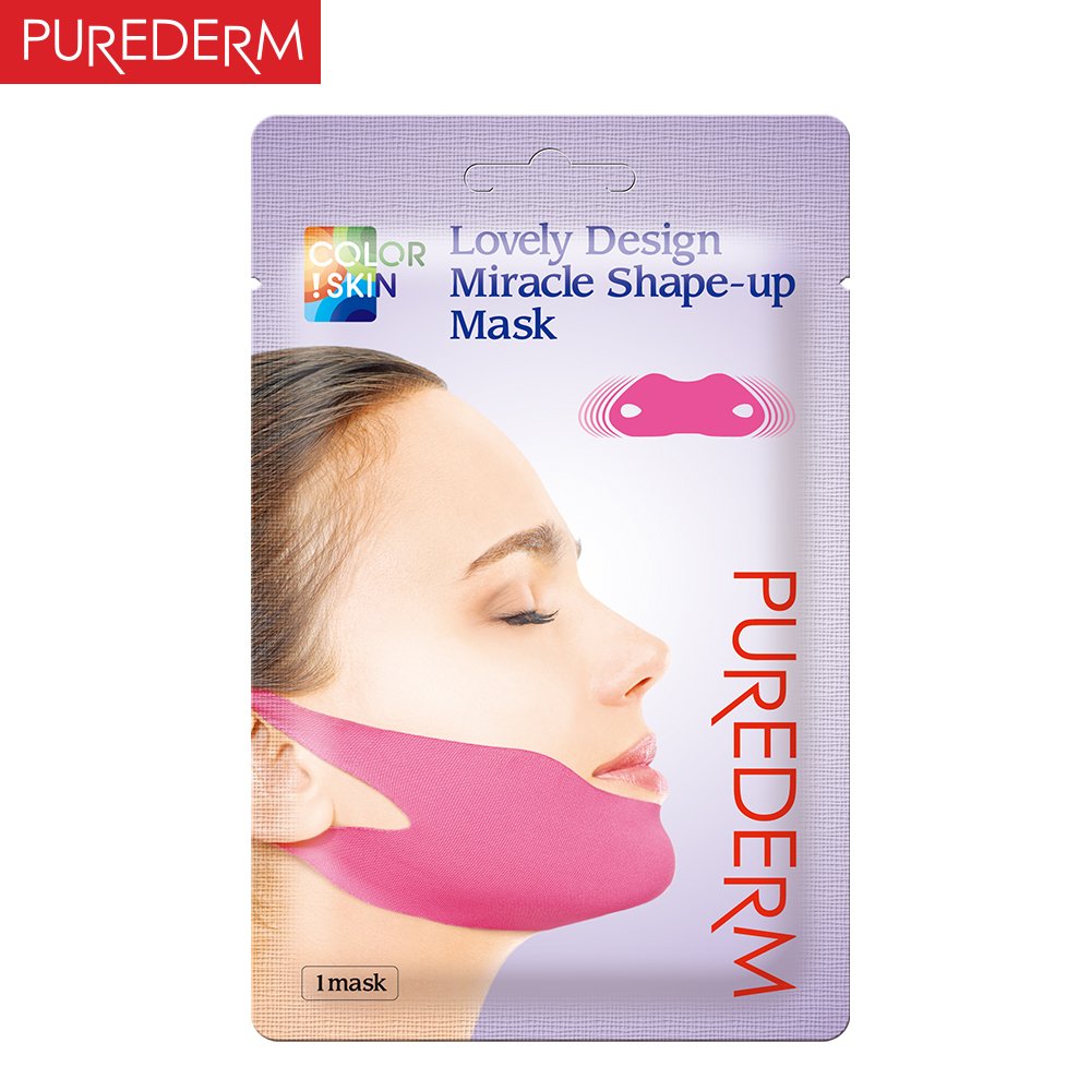 PUREDERM Lovely Design Miracle Shape-up Mask