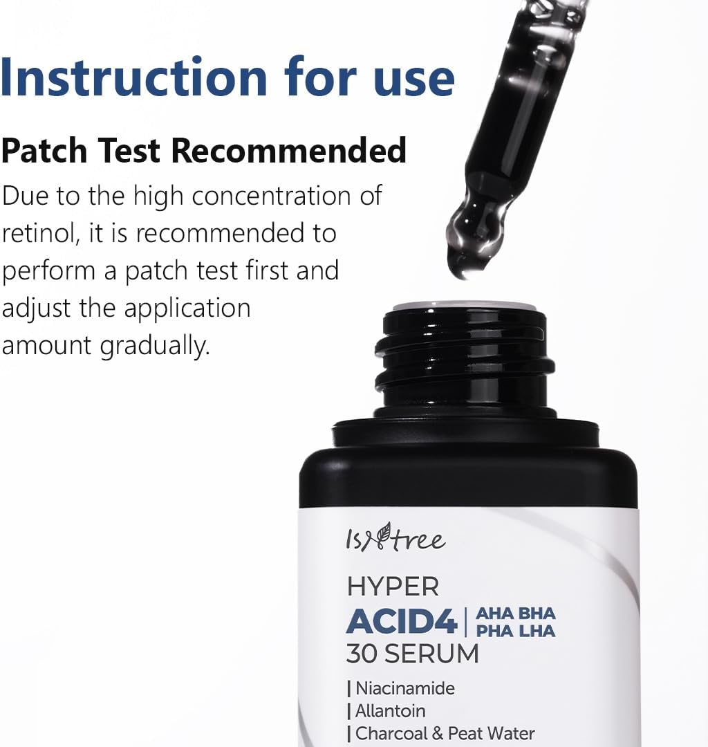 ISNTREE Hyper Acid4 Aha Bha Pha Lha 30 Serum 20ml