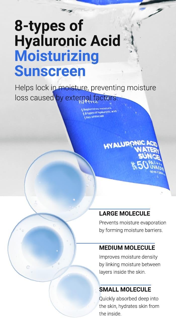 ISNTREE Hyaluronic Acid Watery Sun Gel 10ml