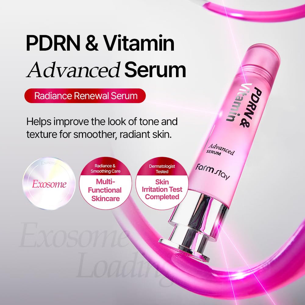 FARMSTAY PDRN & Vitamin Advanced Serum 30ml