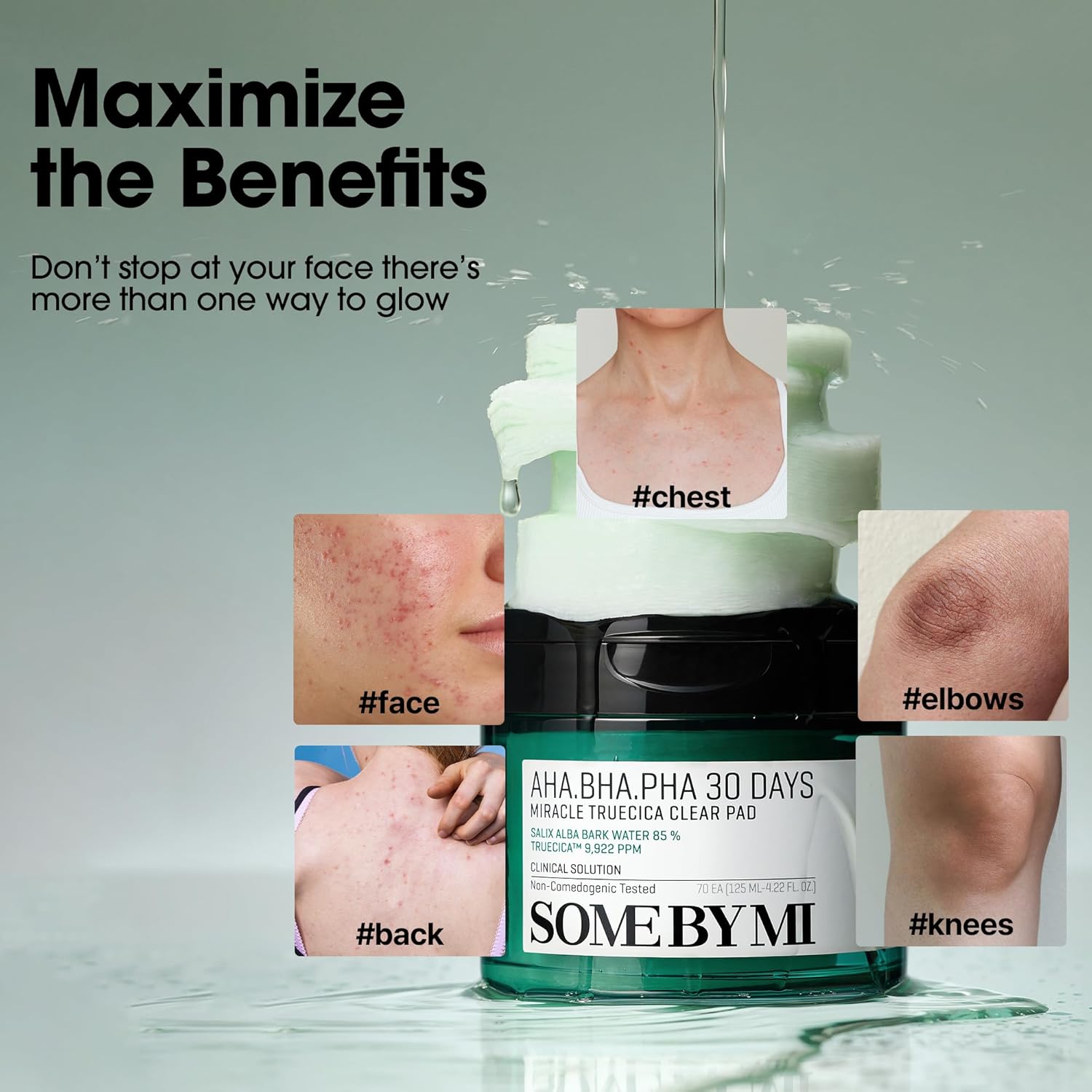 SOMEBYMI AHA, BHA, PHA 30 Days Miracle Truecica Clear Pad 70pads