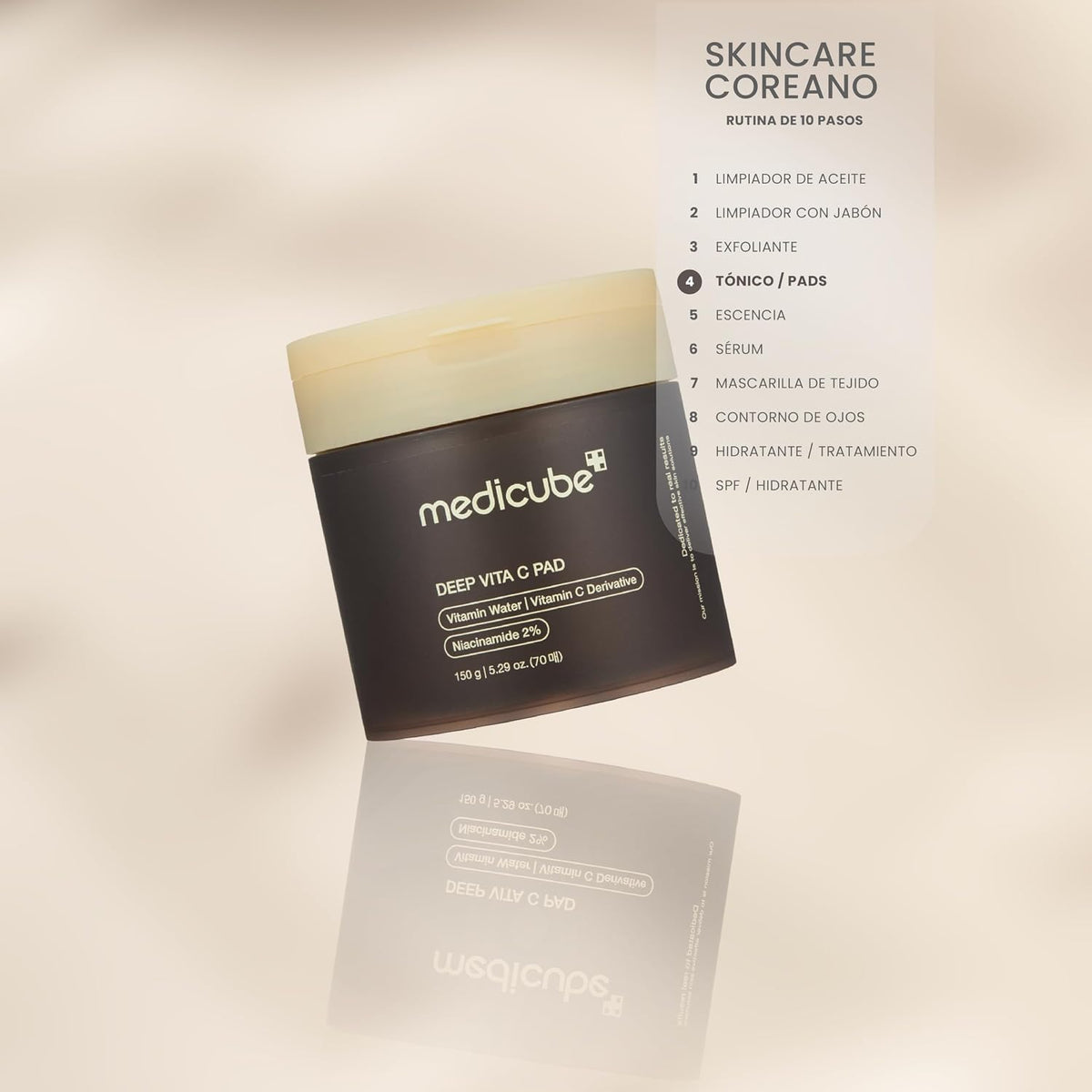 MEDICUBE Deep Vita C Pad 70 Pads
