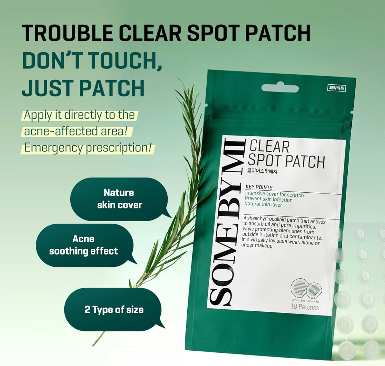 SOMEBYMI 30 Days Miracle Clear Spot Patch 18Patches