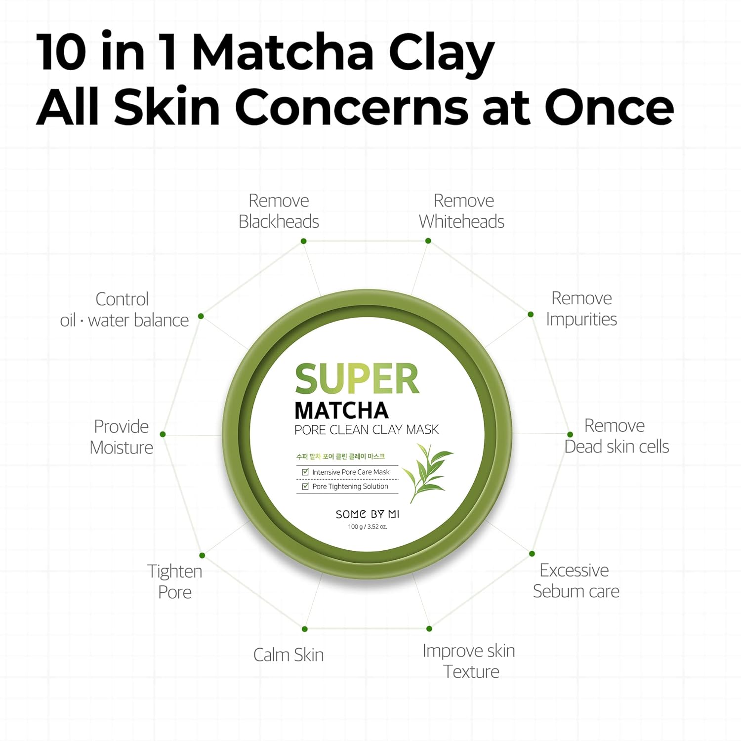 SOMEBYMI Super Matcha Pore Clean Clay Mask 100g