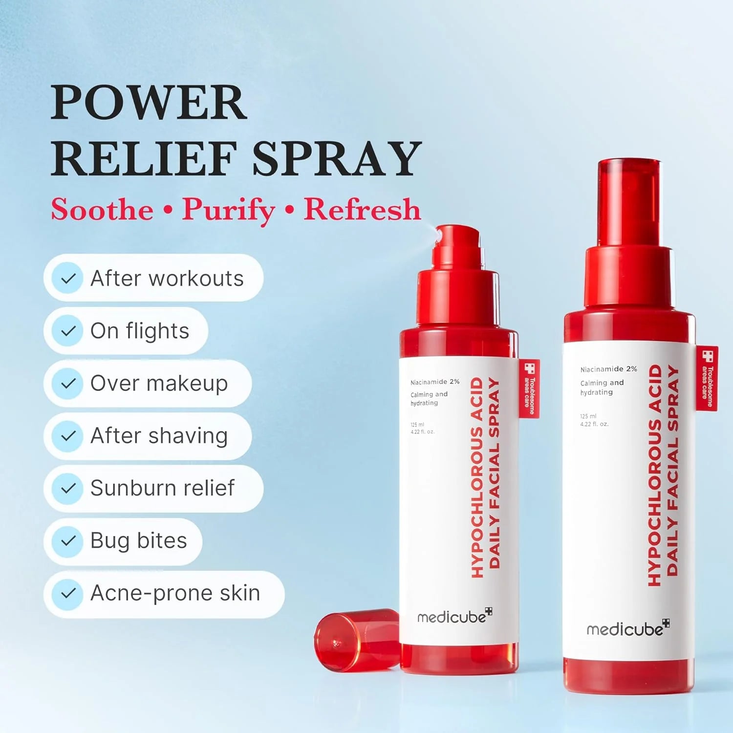 MEDICUBE Hypochlorous Acid Daily Facial Spray 125ml