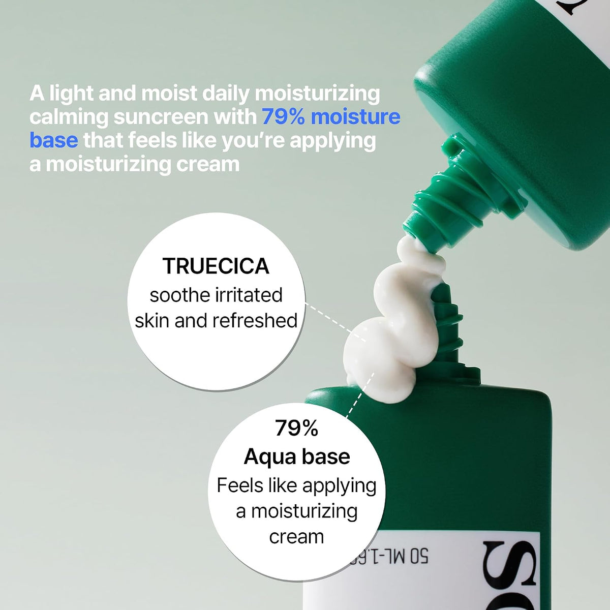 SOMEBYMI Truecica Aqua Calming Sun Cream 50ml