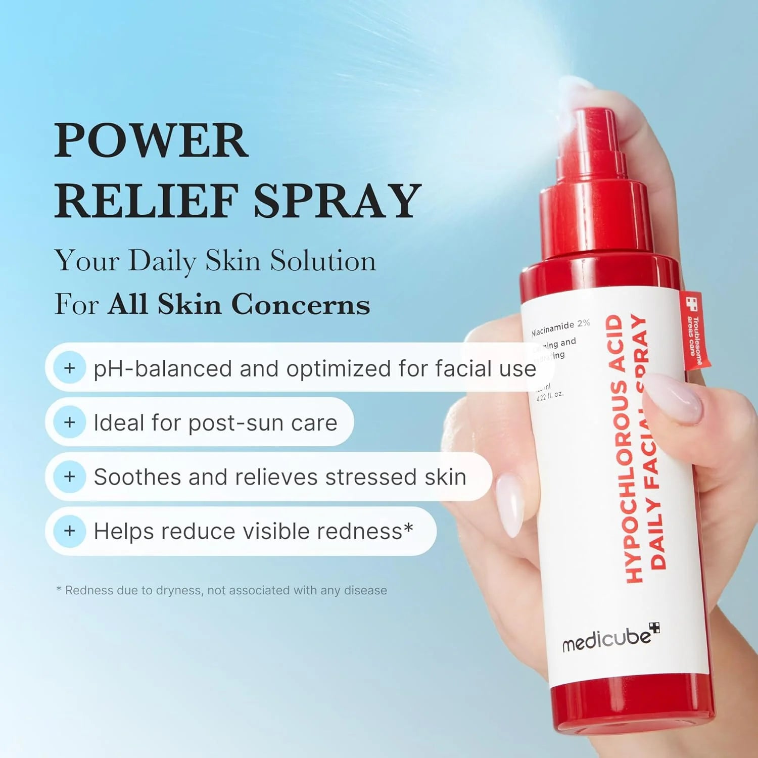 MEDICUBE Hypochlorous Acid Daily Facial Spray 125ml