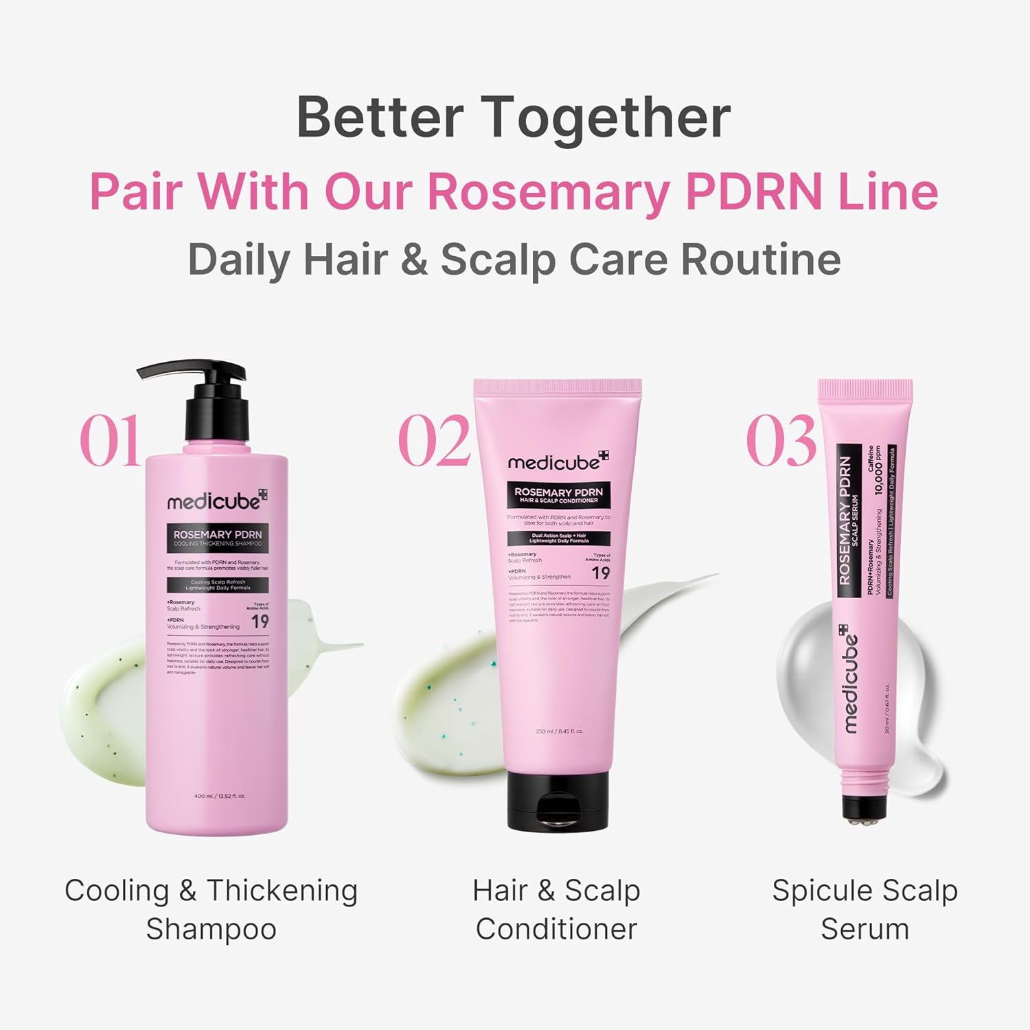 MEDICUBE Rosemary PDRN Hair&Scalp Conditioner 250ml