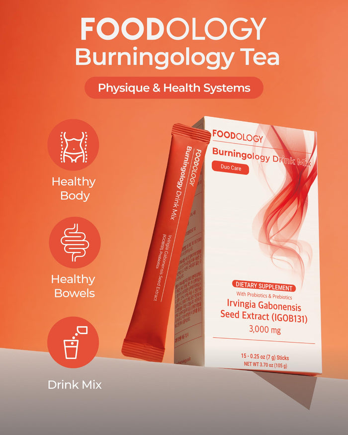 FOODOLOGY Burningology Tea 7g x 15 Sticks