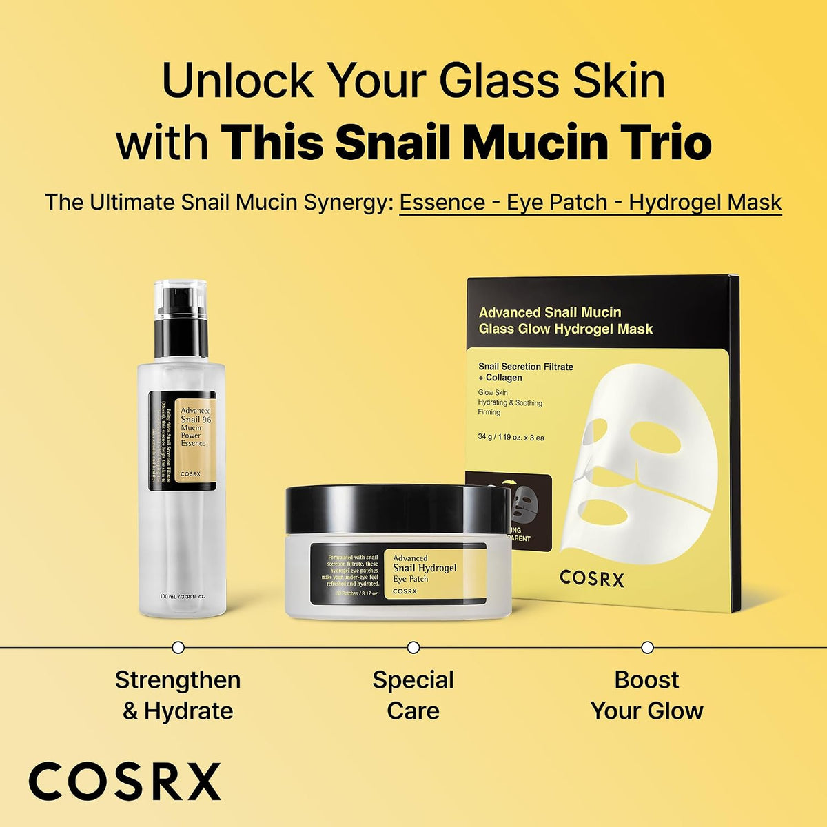COSRX Advanced Snail Hydrogel Eye Patch 60 patches