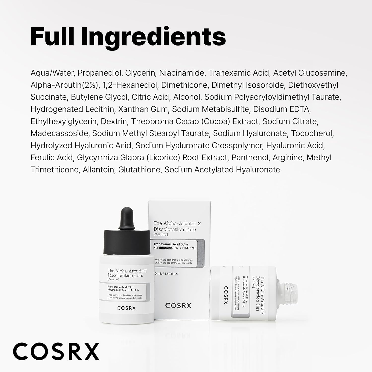 COSRX Alpha Arbutin 2 Discoloration Care Face Serum 50ml