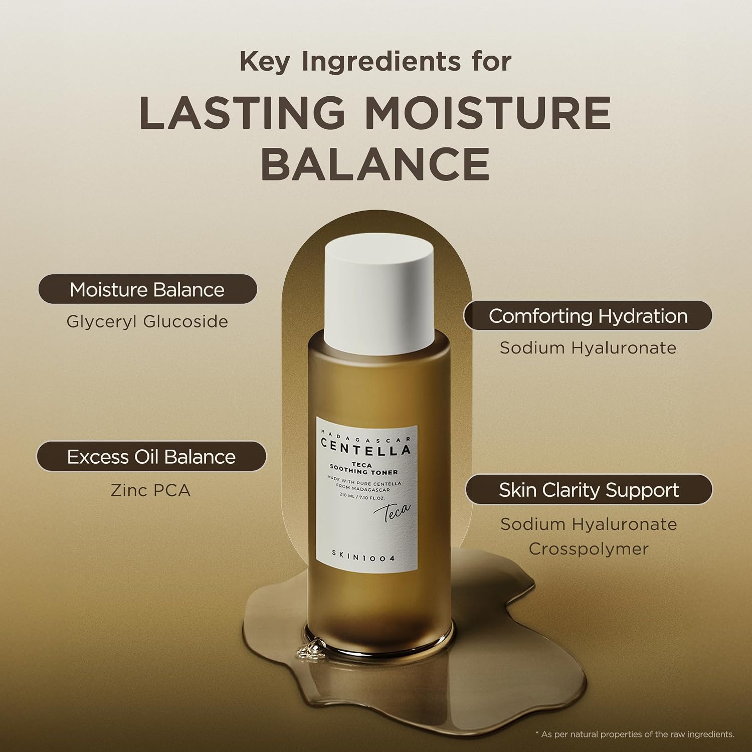 SKIN1004 Madagascar Centella Teca Soothing Toner 210ml