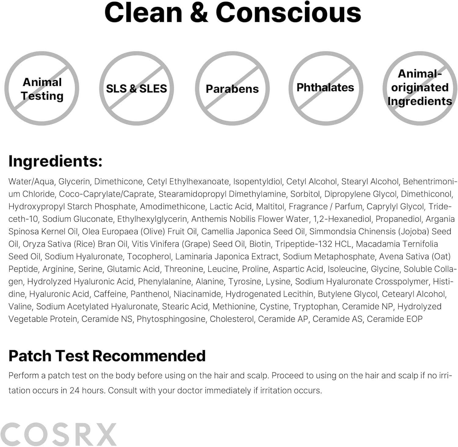COSRX PEPTIDE-132 Ultra Perfect Hair Bonding Treatment 120ml