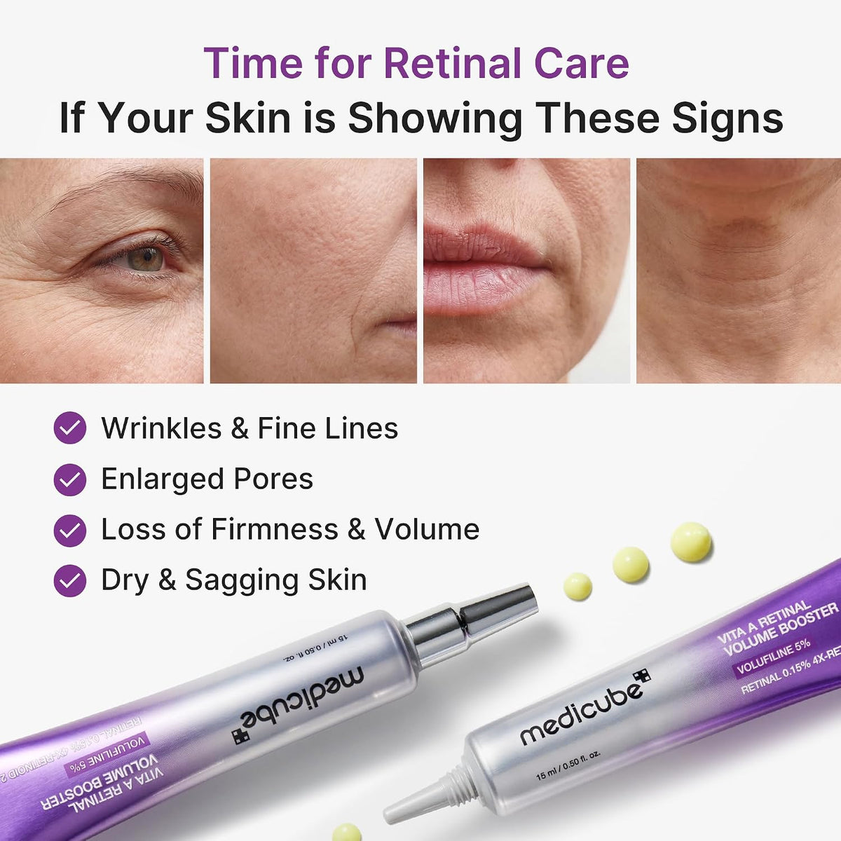 MEDICUBE Vita A Retinal Volume Booster Serum 15ml